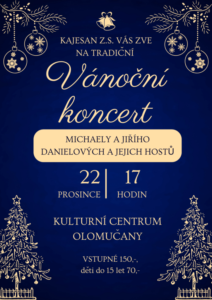 Vánoční koncert 22.12.